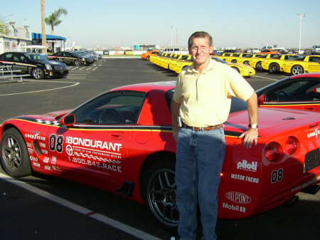 In Phoenix at Bondurant Driving School.