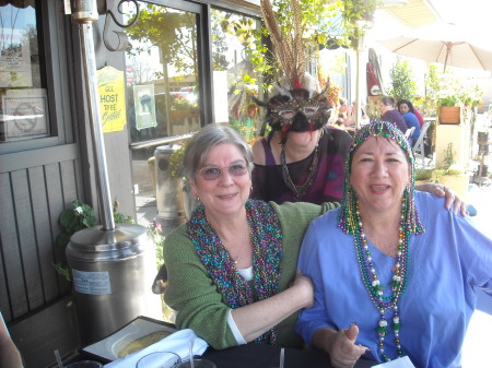 Celebrating Mardi Gras in Sierra Madre,CA