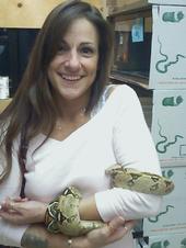 What can I say? ...she likes snakes!