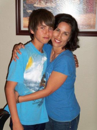 Me and my son Michael (13 years old)