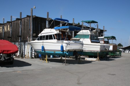 Our boat at the delta