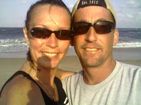 At the beach-Boyton Beach Inlet-Me & My Love