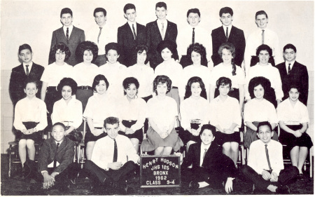 Henry Hudson JHS125 - Ninth Grade - 1962