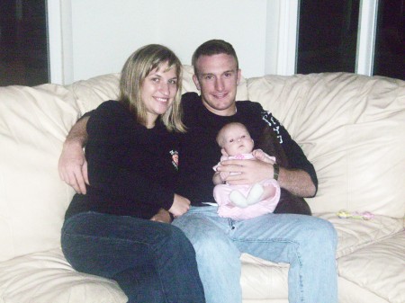 Son Chris Jordan with Fiance and neice