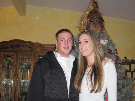 Zak and Nikki - Christmas, 2009