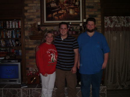 Cheri and her boys, Allen and Chad
