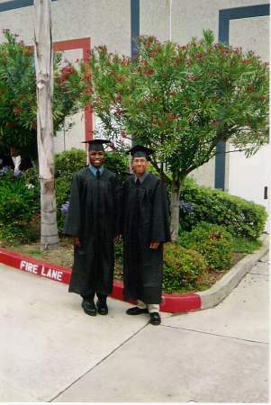 Anthony Hudson Jr & John Hudson graduation '02