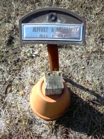 My Brother Jeff RIP in City Cemetary