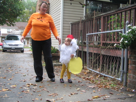 My Niece and sister 10/31/2009