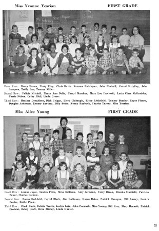 1st Grade 1957-1958