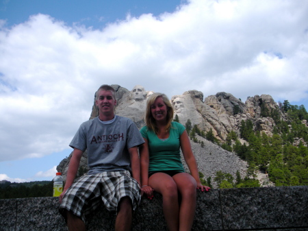 Visiting Mt. Rushmore