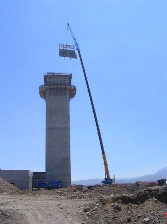 working on the reno air tower