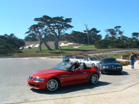 Arizona BMW Z club tour to Pebble Beach