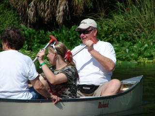 Wekiva River outside Orlando,  Florida