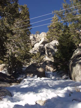 Snow Covered Rocks