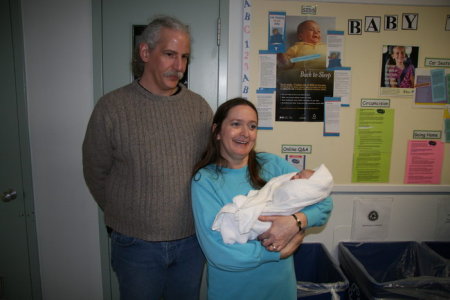 Me and Robin with our Granddaughter