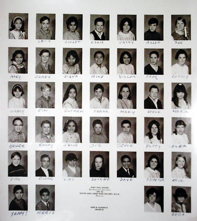 ST Paul's Intermediate School SF, CA 1969