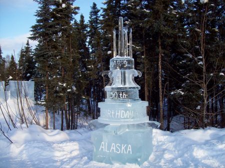 2009 World Ice Carving Championships Fairbanks