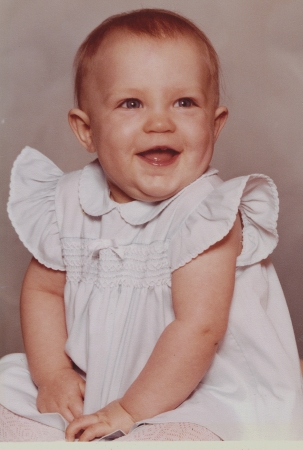 My daughter Blythe, 1982