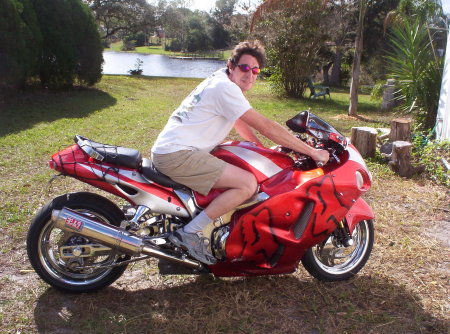 Me and my Hayabusa Rocket...