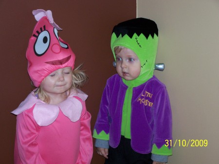 Alexis and Alex this past halloween