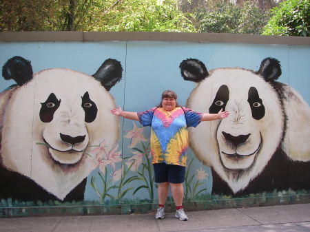 Me and my two friends at the zoo