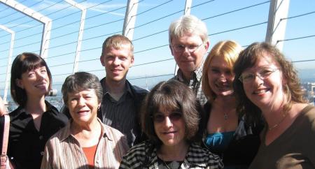 My family at the Space Needle 9/09