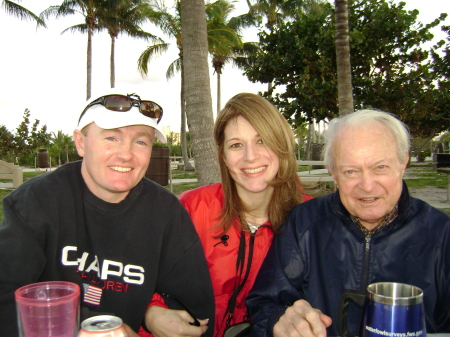 Kelly me and Grandpa Crissey-