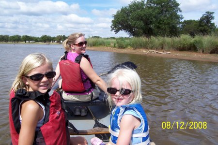 Canoeing at Wildcatter Ranch, TX