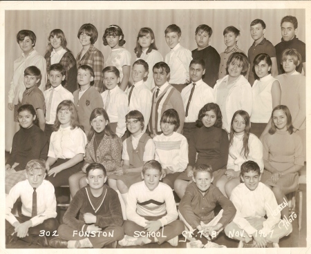 Room 302 7th & 8th Grades November 1967