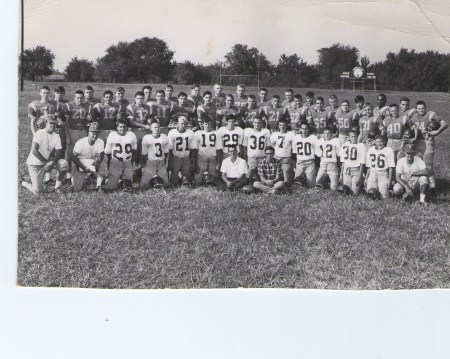 1966 Football Team Varsity and Junior Varsity