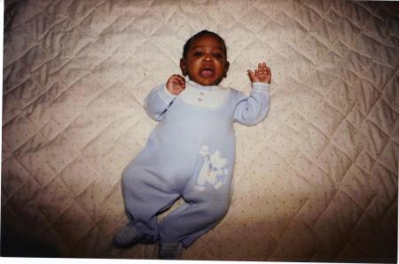 Prince as a baby