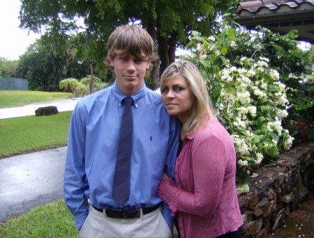 Brandon and Mom