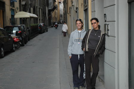 Florence, Italy w/ my daughter Emerald