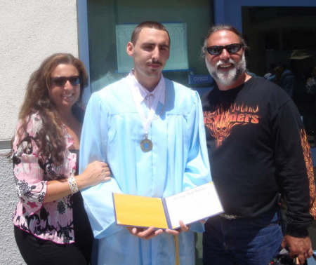 Mitch's high school graduation