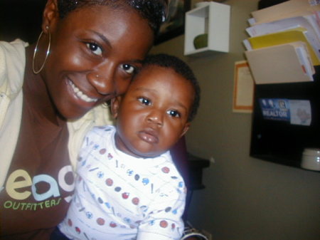 My Daughter Candance & Grandson Zion