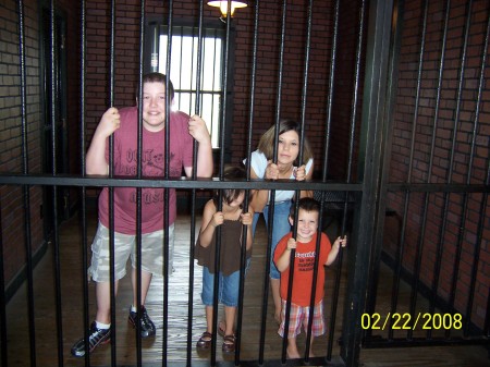 only time behind bars!