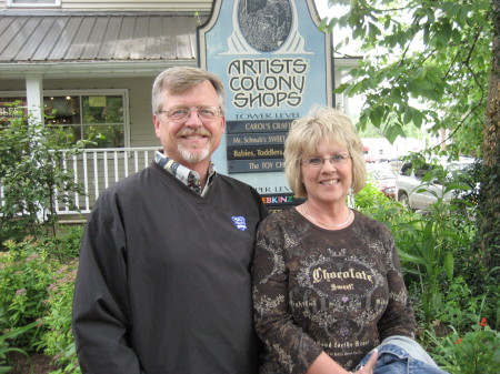 Barb & I in Nashville, IN.