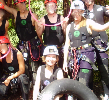 Caving in New Zealand Feb 2009