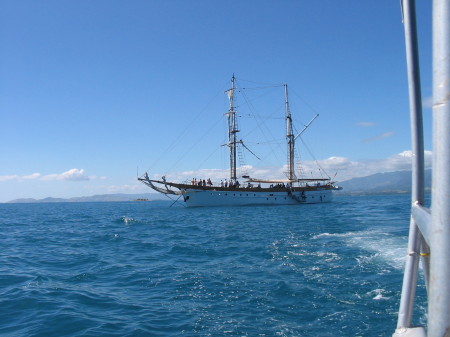 Fiji- Our Sailing ship