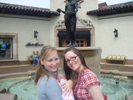 Natasha & Rachel with her daughter Emma - my s