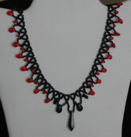 Dragon Tears Netted Necklace