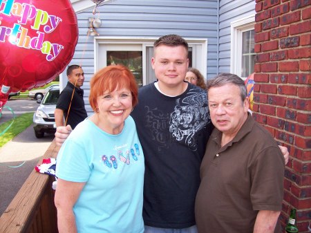 Laurie Wilcken Esposito, husband Gene, & son