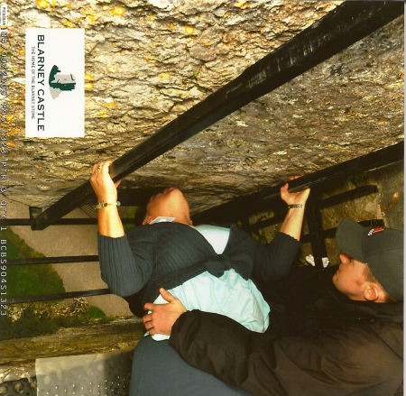 Ireland 2009, Kissing the Blarney stone
