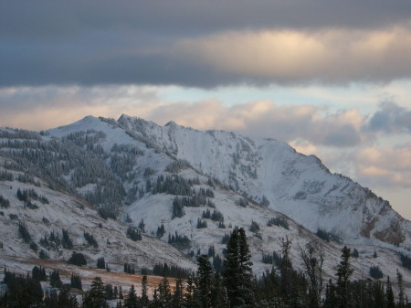 Snowy in Alaska.