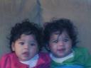 my granddaughters...yeah, theyre twins!