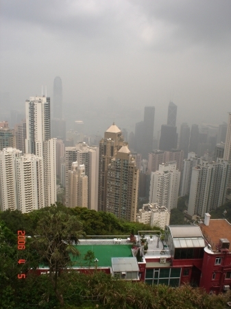 Veiw of Hong Kong from the Peak