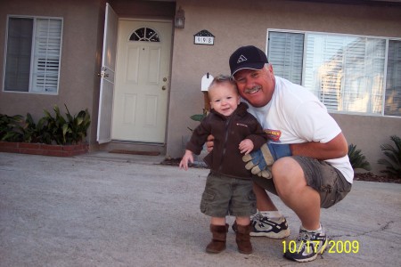 Me and my grandson - Jaxon