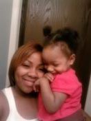 My grandbaby and her mama