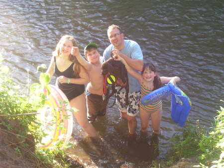 Tubbing at Moorwood, Hazleton,Iowa